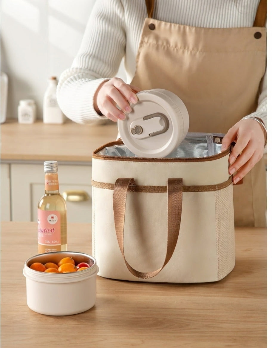 Insulated Lunch Bag, Waterproof Tote