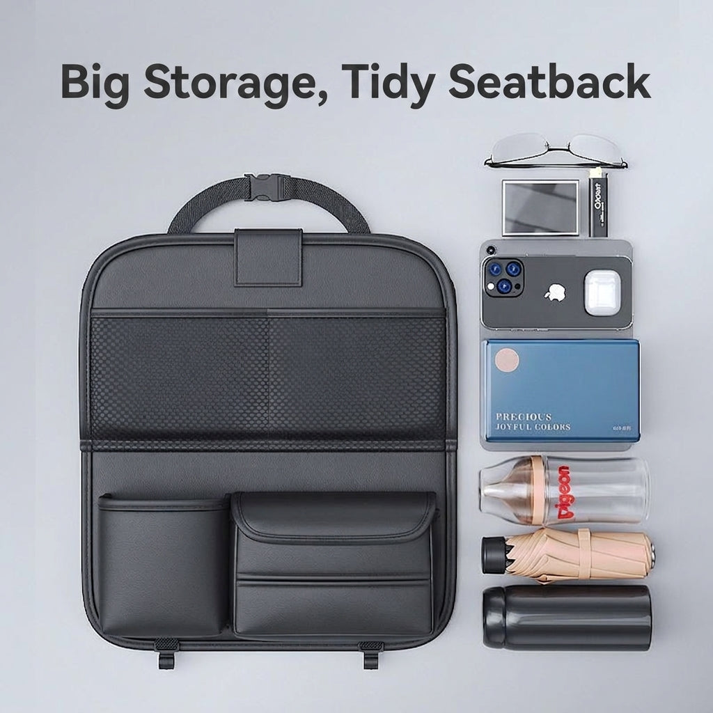 Car seat back, shelf, seat back, storage bag, children's car back seat, folding table, car table, back seat
