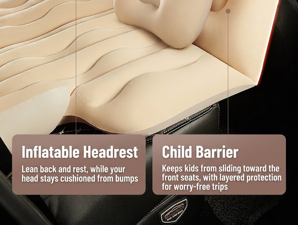 Car inflatable bed air bed SUV travel universal cross-border Tesla mattress trunk air cushion