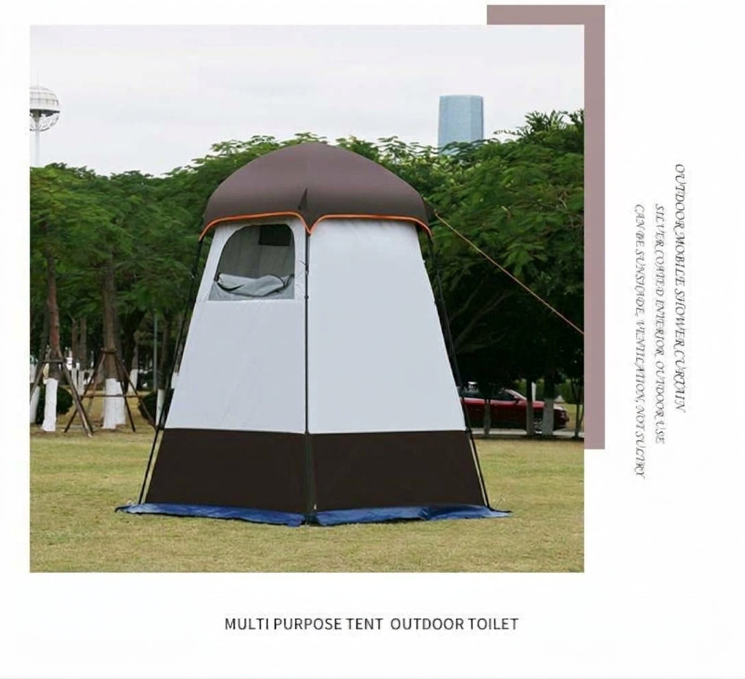 Enlarged and raised outdoor dressing, bathing, tents, camping, beach, fishing tent, model changing mobile toilet tent