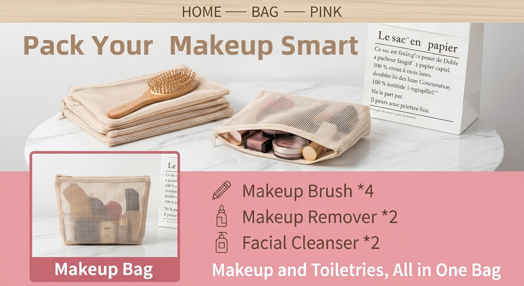 Travel Storage Organizer Set - 7 to 10 Pieces