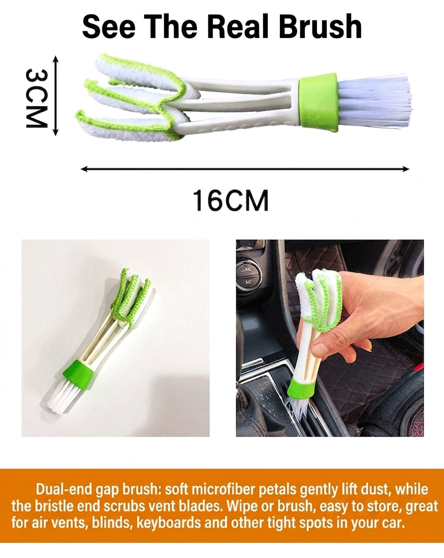 Cross-border car wash tools, complete set, cleaning seven-piece sponge car wash brush, professional beauty maintenance car supplies