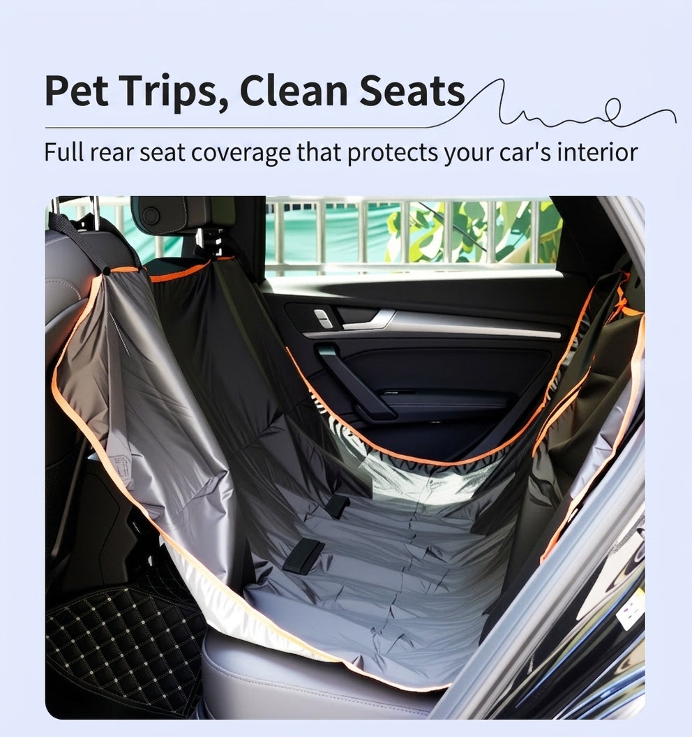 Zhongheng car pet mat, rear seat seat pad, waterproof pet car mat, car dog mat, rear pet seat cushion