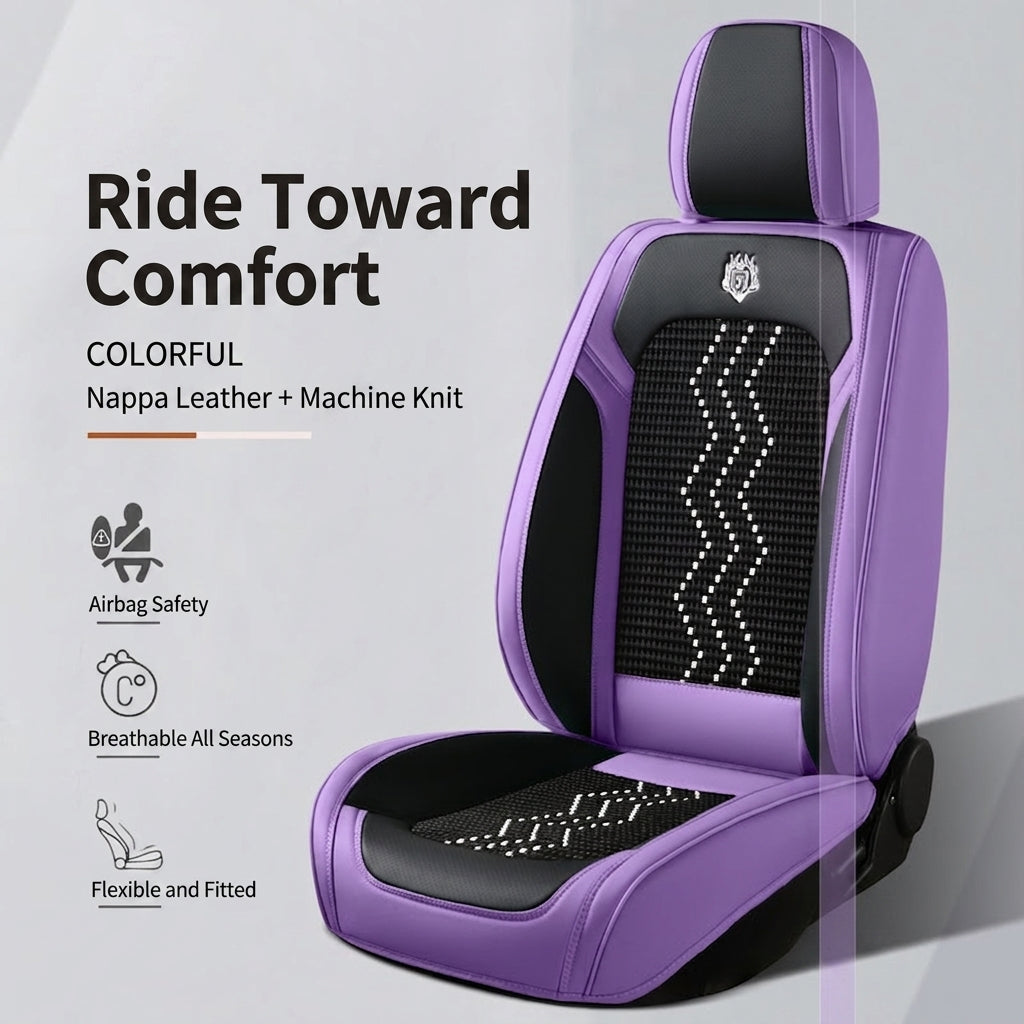 Bingsi car seat cushion light luxury all-inclusive Nappa leather car seat cushion new all-season five-seat universal car cushion cover wholesale