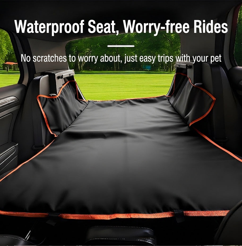 Best-selling car rear seat trunk mat for pet cars, multifunctional car seat mat for dogs, anti-dirt seat