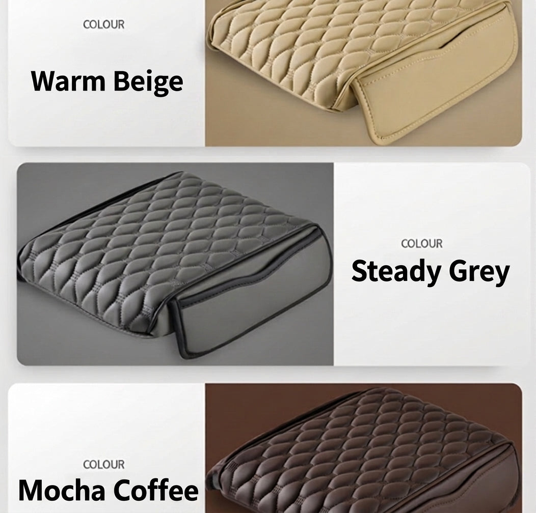 Manufacturer cross-border car armrest box height pad, car goods, double-sided practical storage bag, memory foam armrest box pad