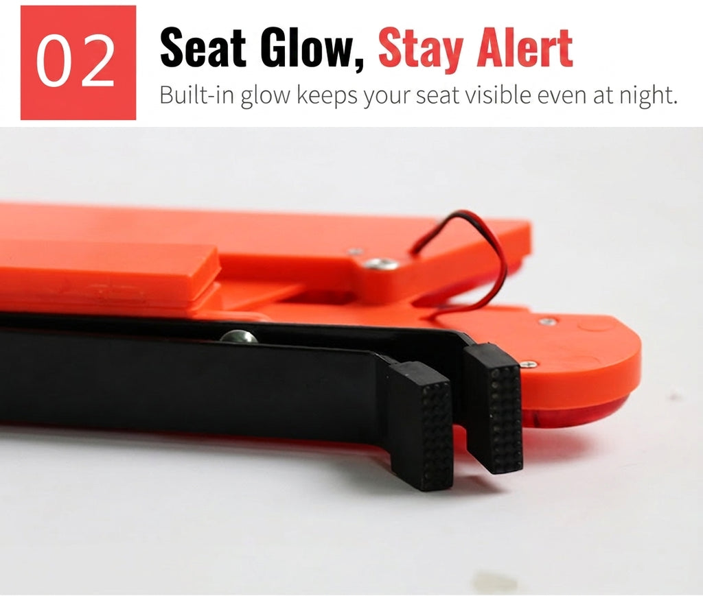 LED lighted tripod automotive safety triangle cross-border dedicated for rear-end collision prevention vehicle-mounted emergency bracket