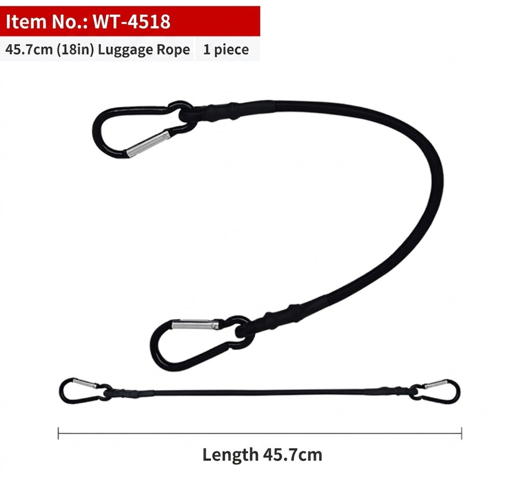 Luggage Strap & Carabiner Combo Set