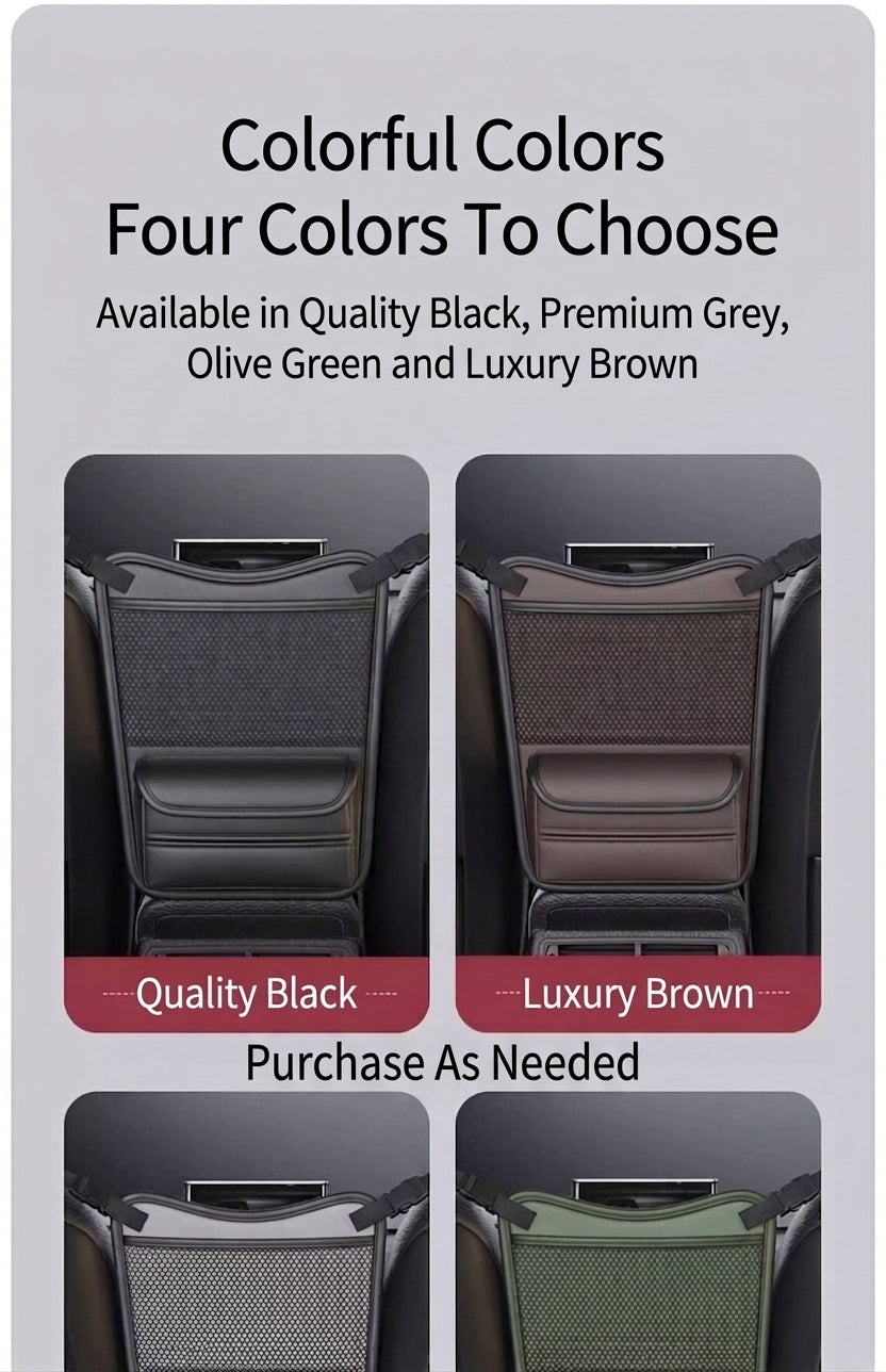Car middle seat storage, car storage, hanging bag, multi-functional central control bag, car essential supplies in stock