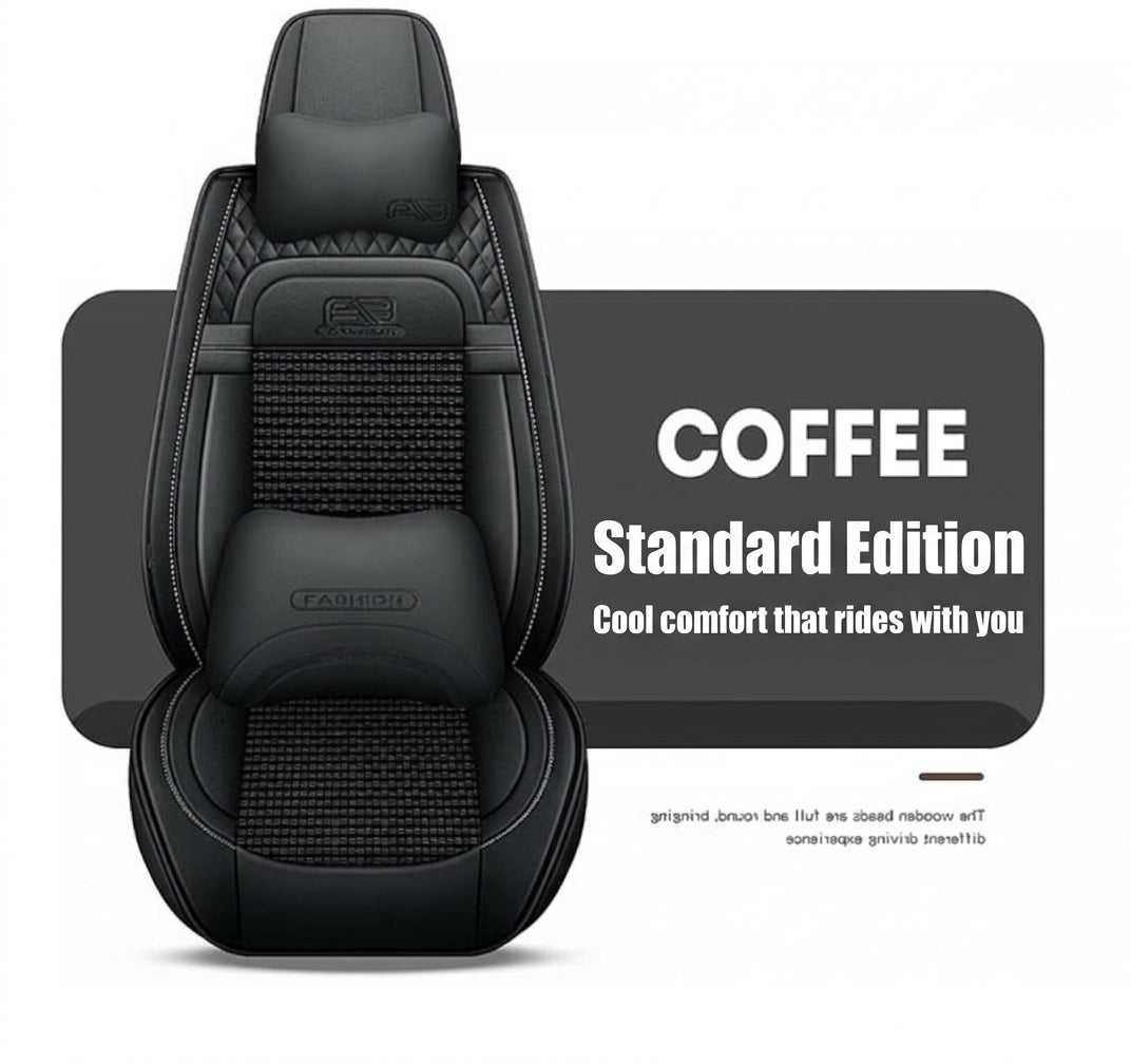Car seat cushion new all-enclosed special seat cover four seasons universal leather seat cover summer ice silk cartoon seat cushion cover