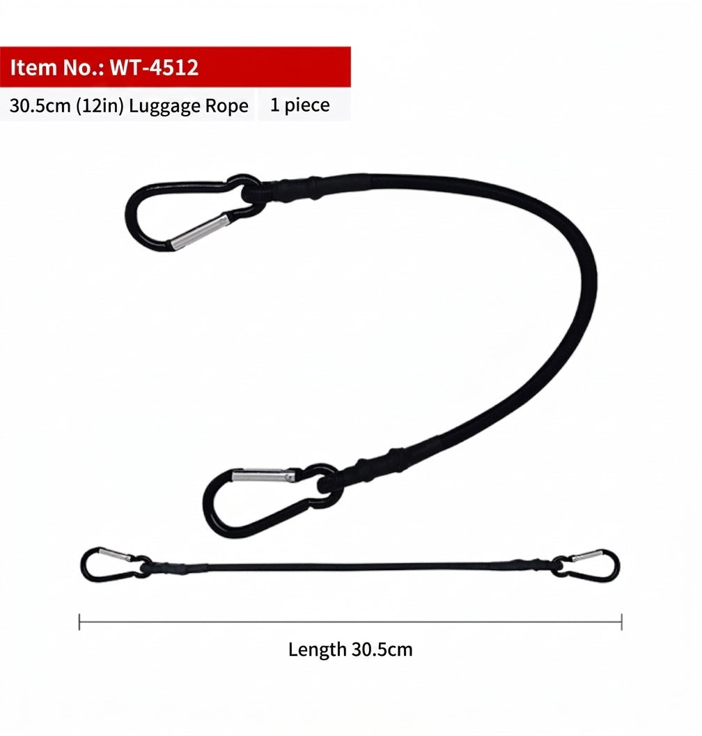 Luggage Strap & Carabiner Combo Set
