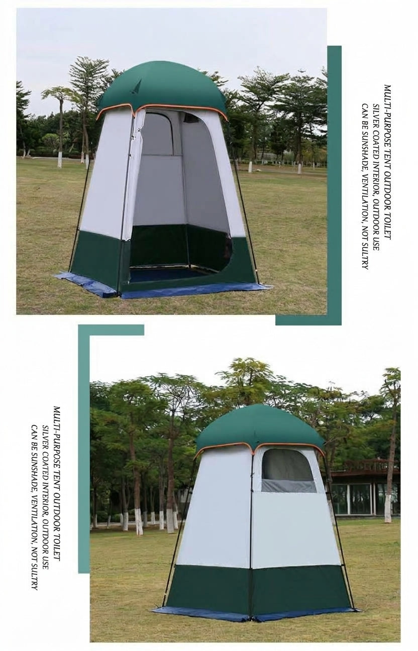Enlarged and raised outdoor dressing, bathing, tents, camping, beach, fishing tent, model changing mobile toilet tent