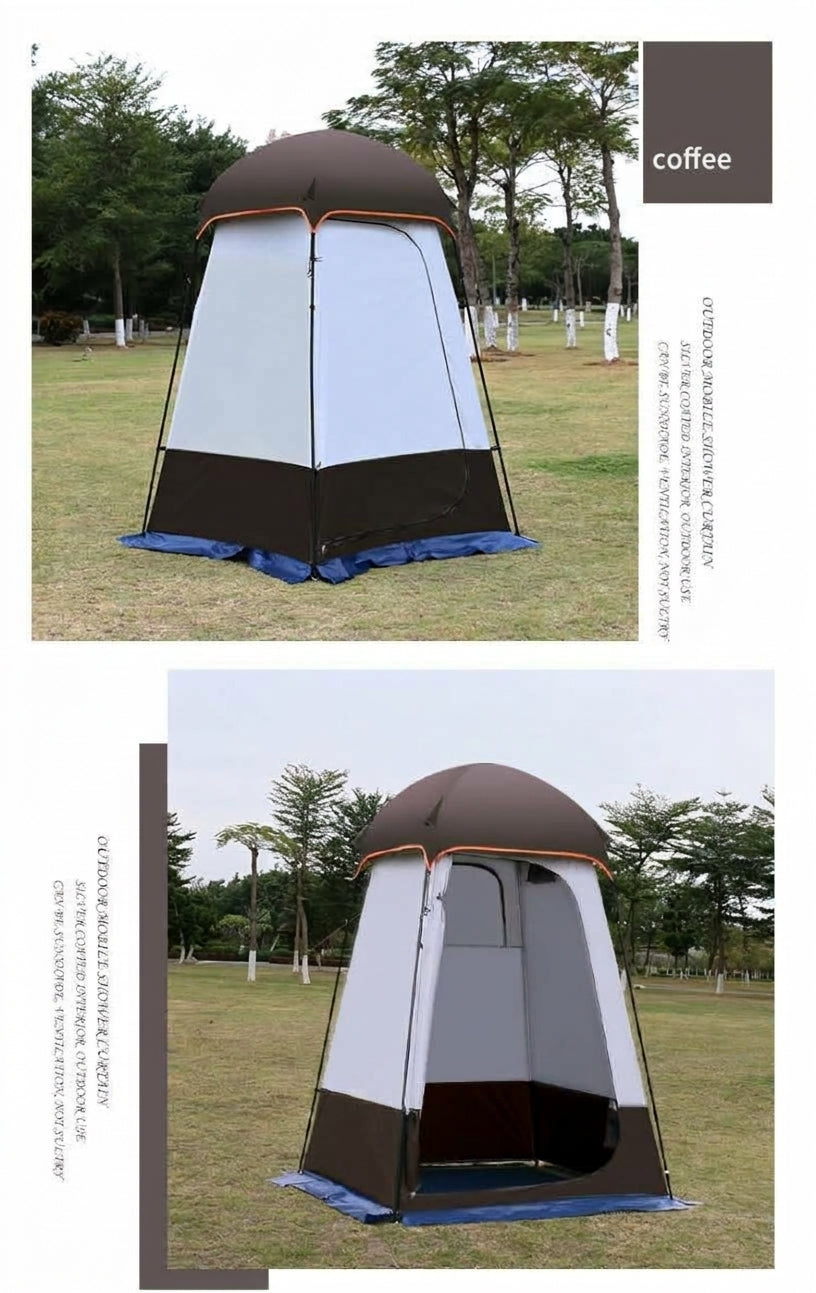 Enlarged and raised outdoor dressing, bathing, tents, camping, beach, fishing tent, model changing mobile toilet tent