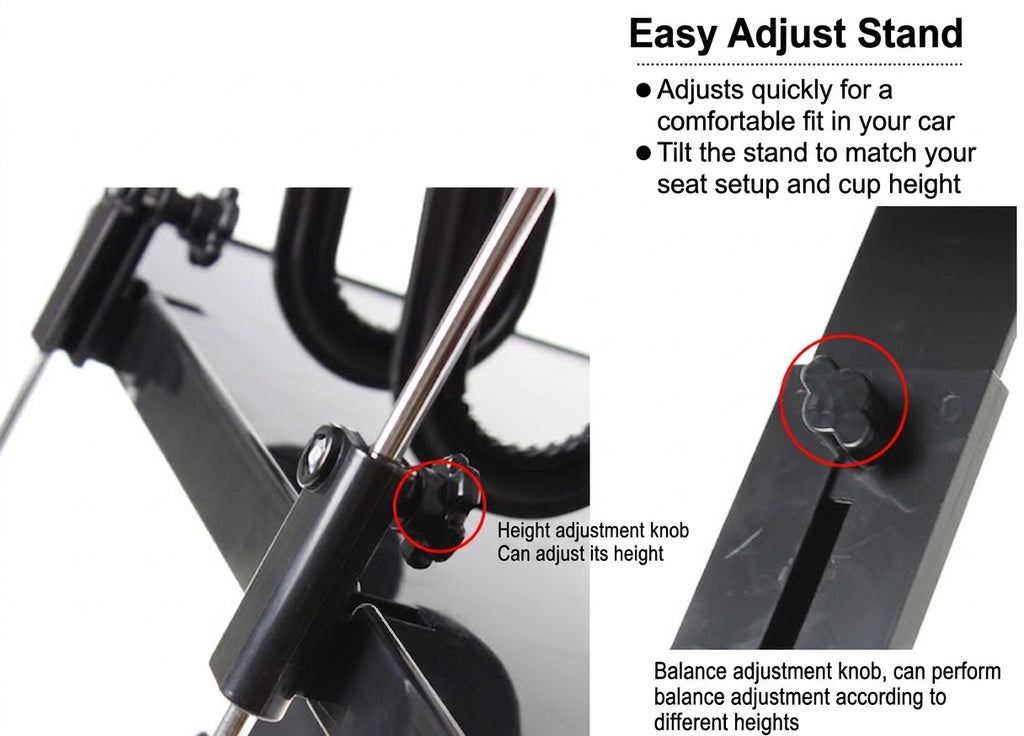 Car Mini Tabletop Foldable Dining Table Car Rear Seat Computer Car Rear Seat Study Table Laptop Stand