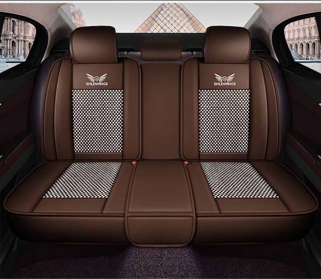 Full-coverage car seat covers for Napa leather car seat cushions, five-seat universal Ice Silk car seat cushions, all-season universal model wholesale