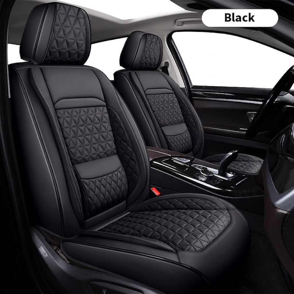 2025 new all-leather fixed lumbar wing Nappa leather car cushion all-season universal full-enveloping seat cover