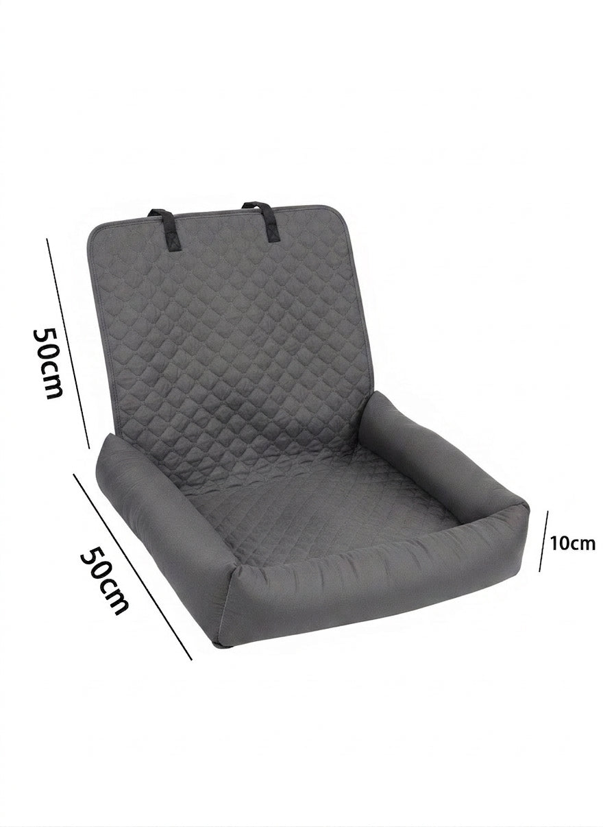 Car pet mat, water-repellent for travel, water-repellent in-car dog bed, Amazon hot-selling car passenger seat pet bed