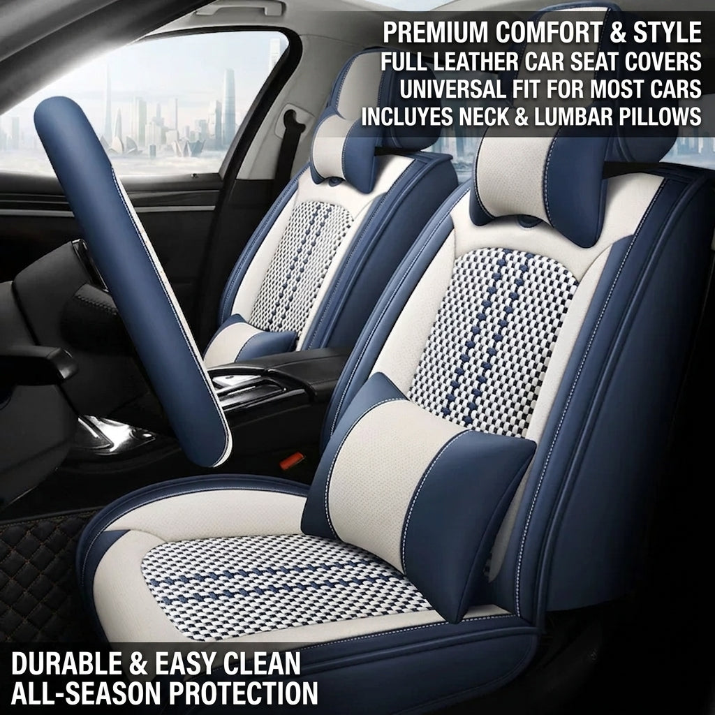 Car Seat Cushion Leather Seat Cover Seat Cushion All Inclusive Four Seasons 24 New Car Cover Seat Cover Leather Four Seasons All Inclusive