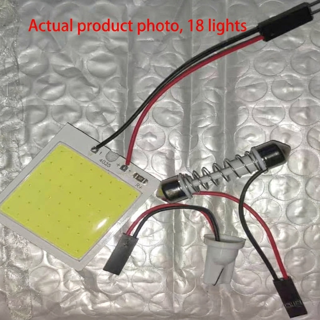 Yizhong LED Roof Light Room Light COB 18 24 36 48SMDT10 Dual-Pointed BA9S Cabin Light Reading