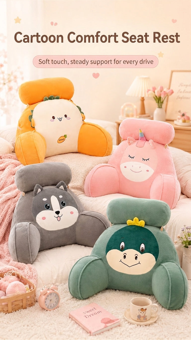 Phone phone cushion, soft bag, dorm bed reading, sofa lumbar support cushion, large headboard pillow, cushion for flopping