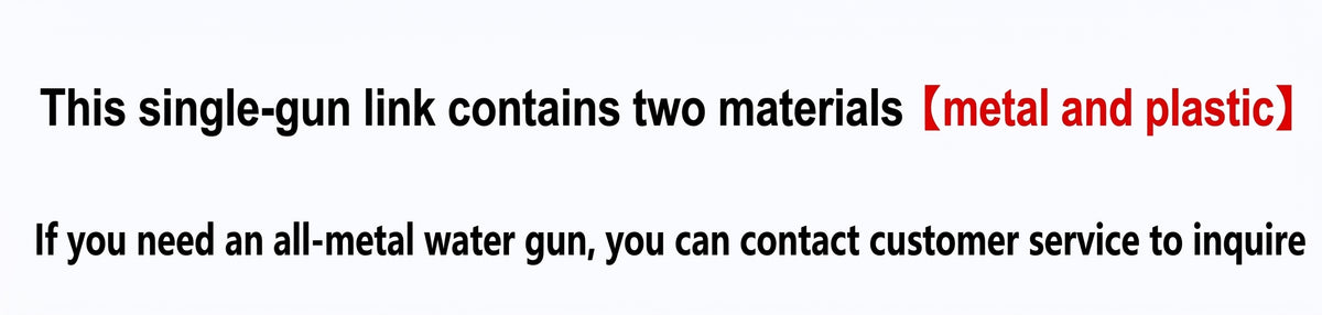 High-Pressure Water Gun Nozzle - Multiple Styles