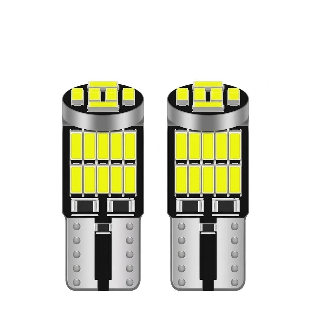 Car LED High Brightness Reading Light W5W T10 4014 26smd License Plate Light Cross-border exclusive license plate display light
