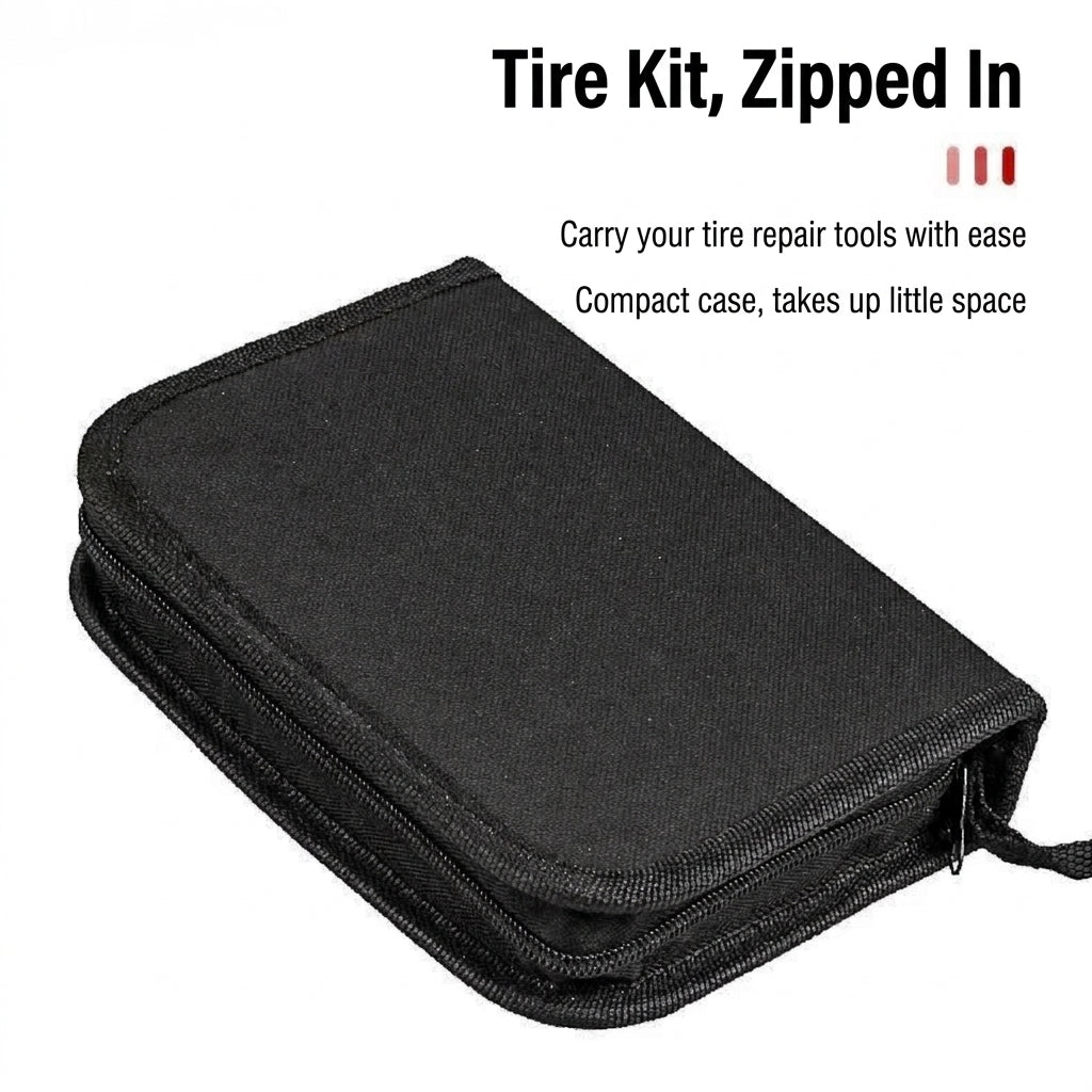 Tire Repair Tool Kit - 42 to 62 Piece Sets