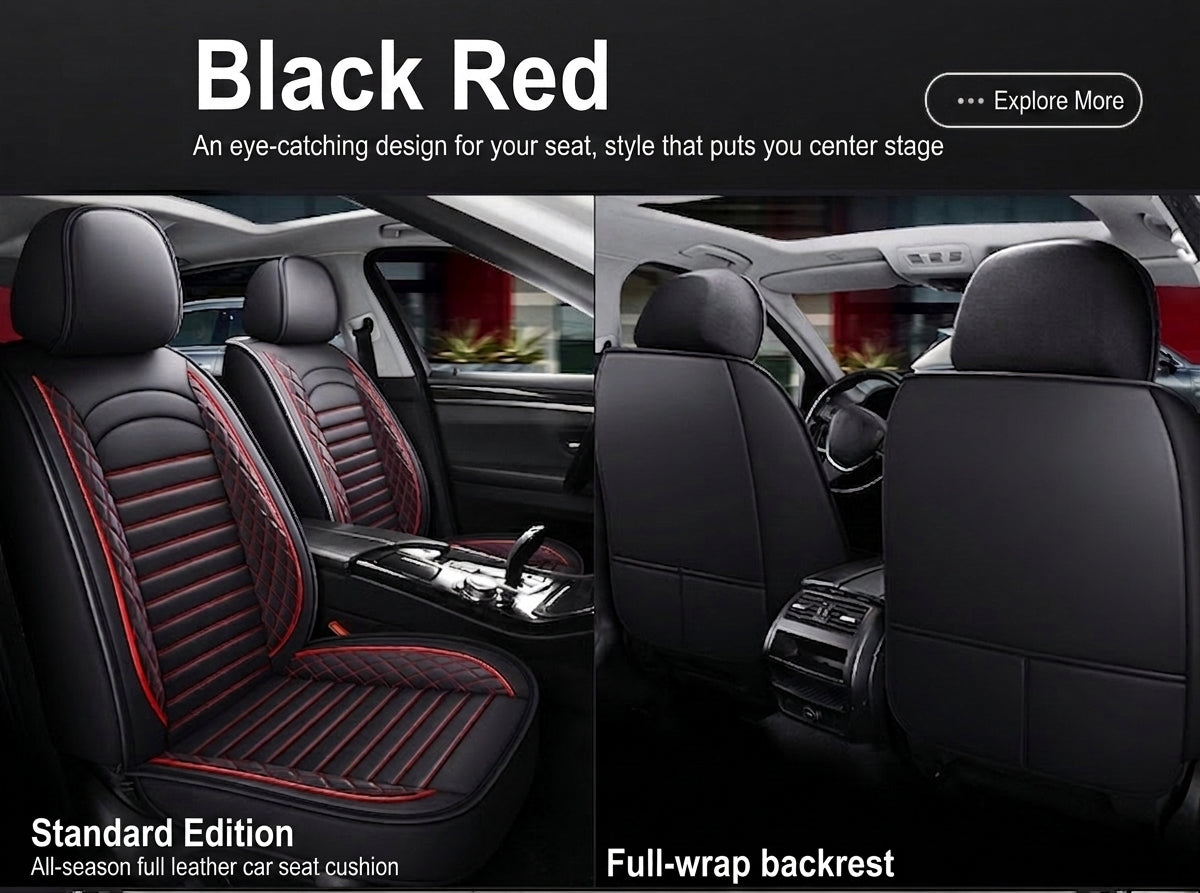 New all-season universal cartoon car seat cushion wholesale, premium feel, full leather, full coverage for small passenger car seat cushions