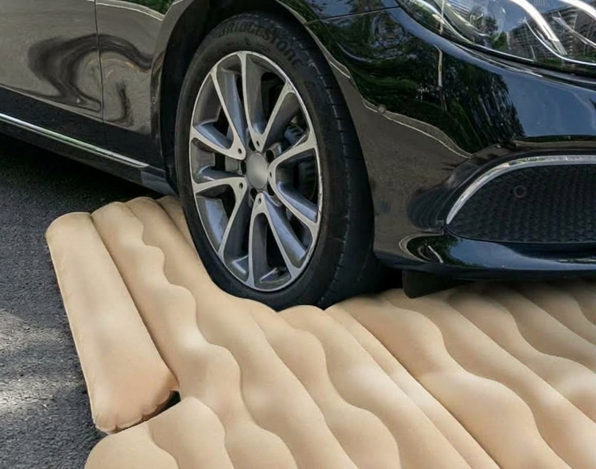 SUV inflatable mattress, car trunk air mattress, in-car sleeping essential, suitable for car camping, Tesla
