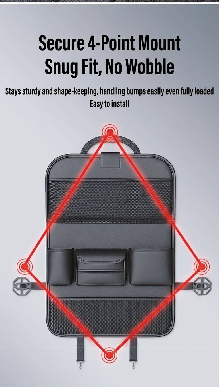 Car seat back, shelf, seat back, storage bag, children's car back seat, folding table, car table, back seat