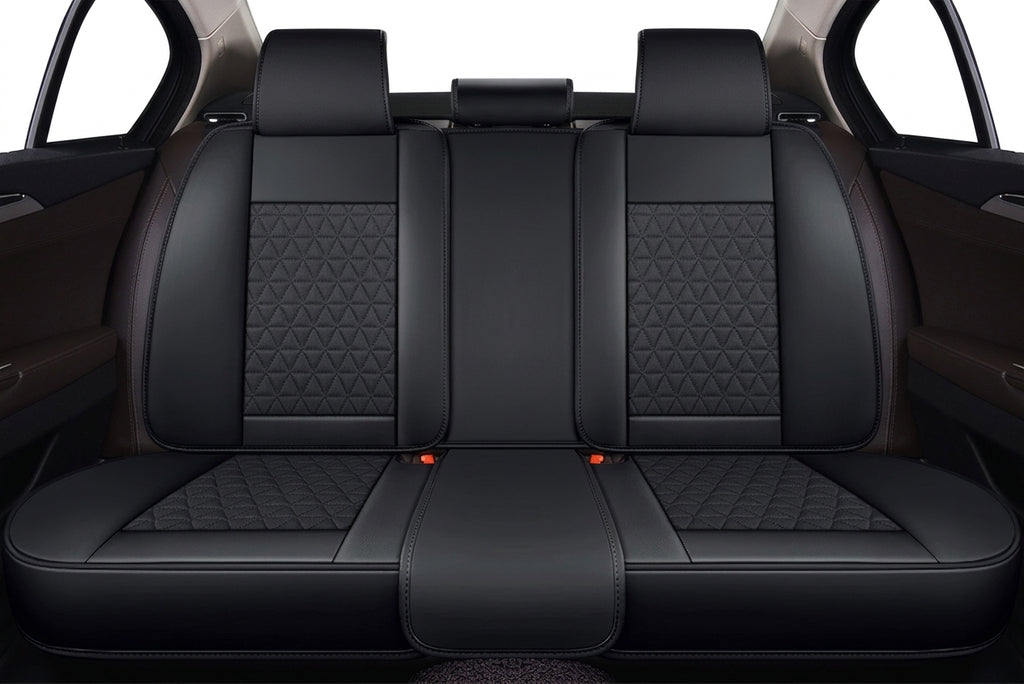 2025 new all-leather fixed lumbar wing Nappa leather car cushion all-season universal full-enveloping seat cover