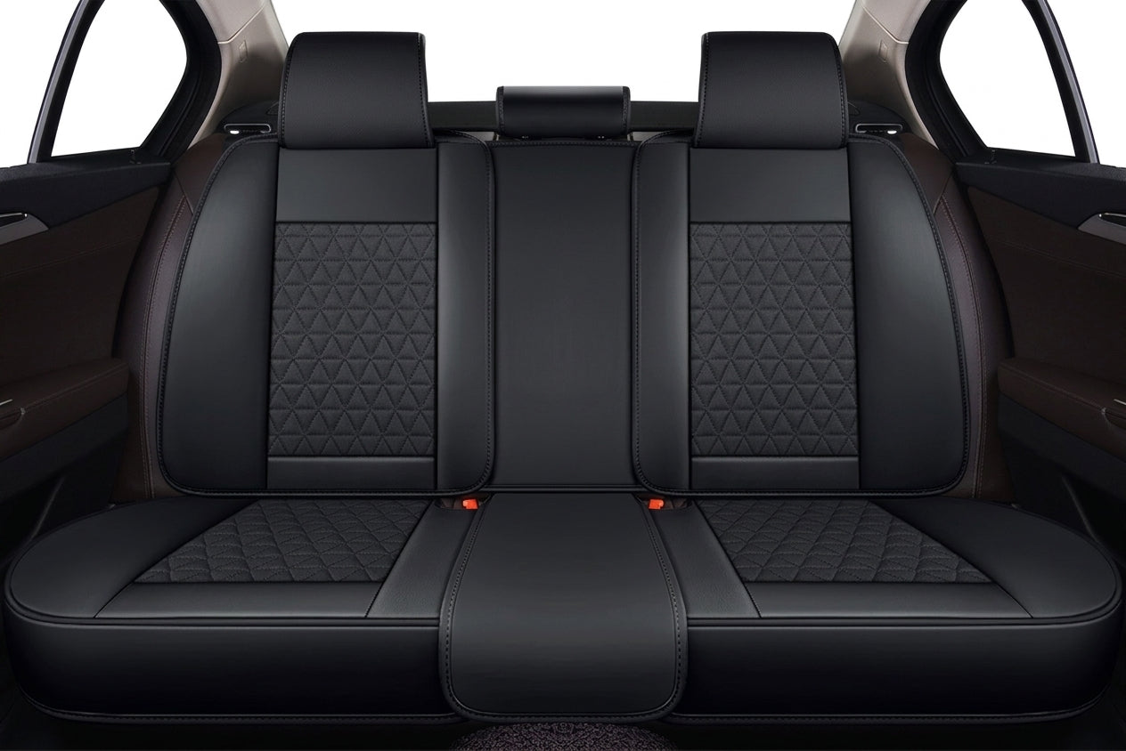 2025 new all-leather fixed lumbar wing Nappa leather car cushion all-season universal full-enveloping seat cover