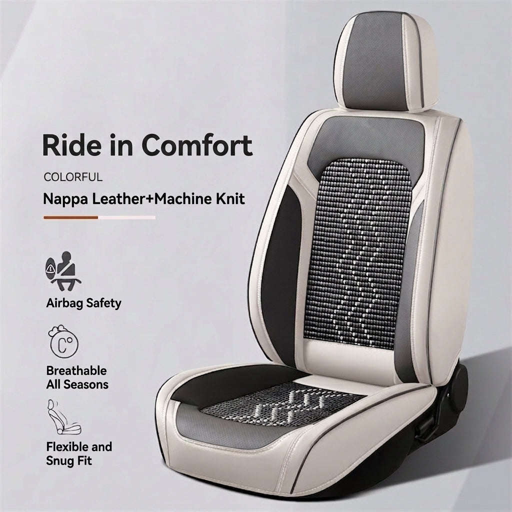 Bingsi car seat cushion light luxury all-inclusive Nappa leather car seat cushion new all-season five-seat universal car cushion cover wholesale