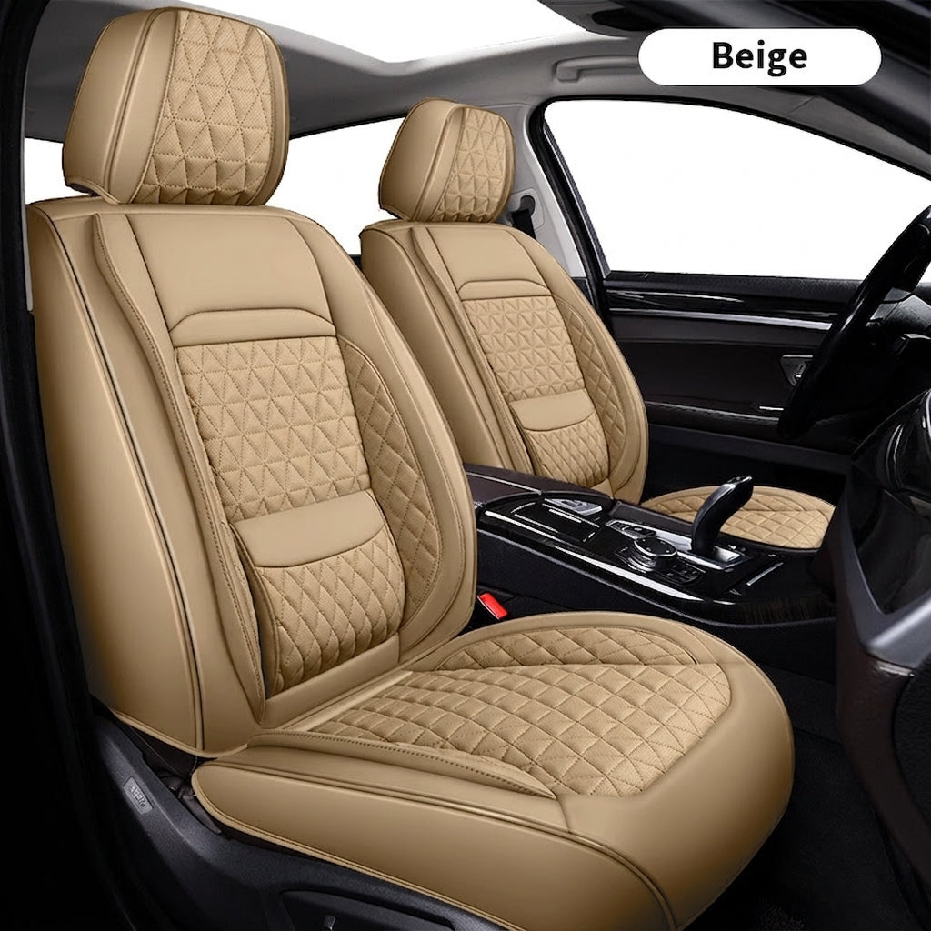 2025 new all-leather fixed lumbar wing Nappa leather car cushion all-season universal full-enveloping seat cover