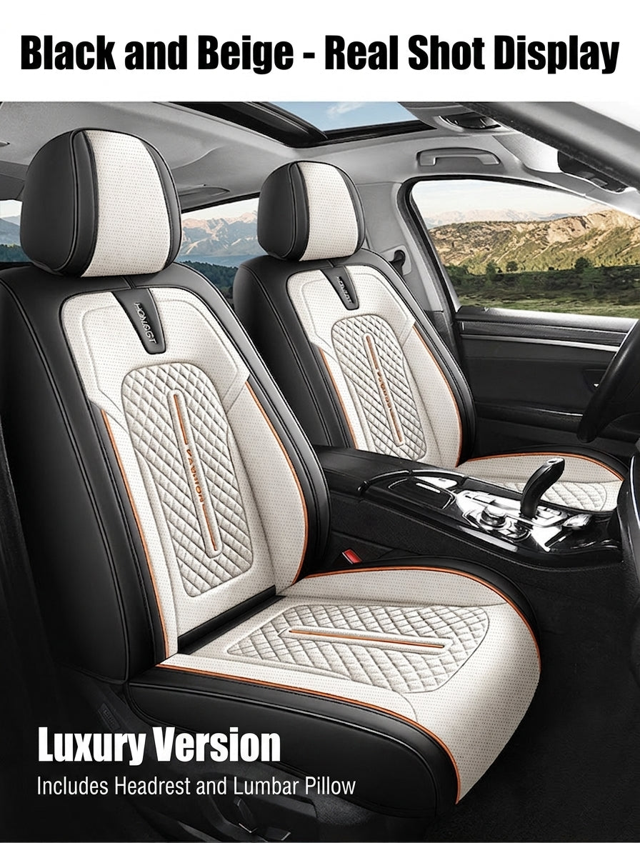 New car seat cushions fully covered, all-season universal seat covers, all five seats, full leather, high-quality seat covers sold directly from the manufacturer
