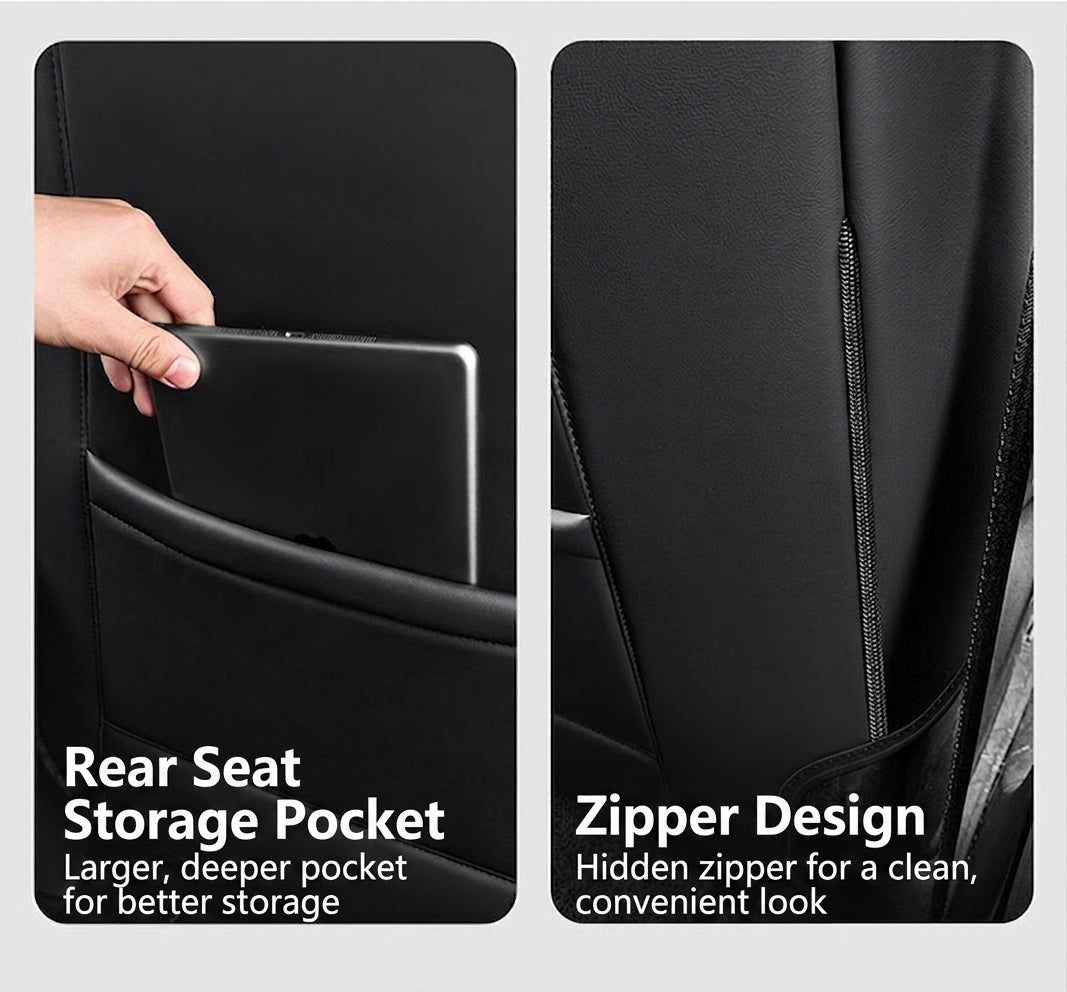 Cross-border car seat cushions with a light luxury, premium feel, all-around car seat cushions, all-season universal, simple, breathable, stain-resistant, and stain-resistant