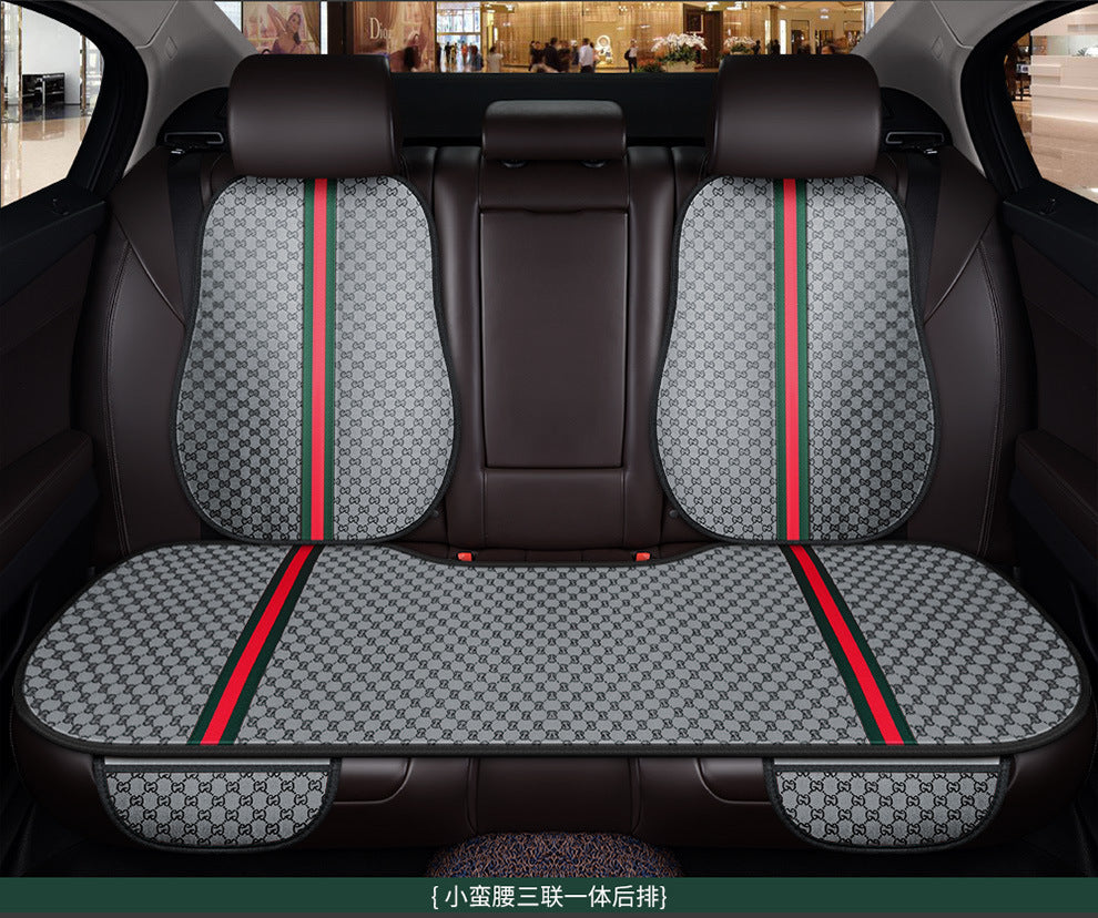 Car seat cushion all-season universal Kuqi three-piece set