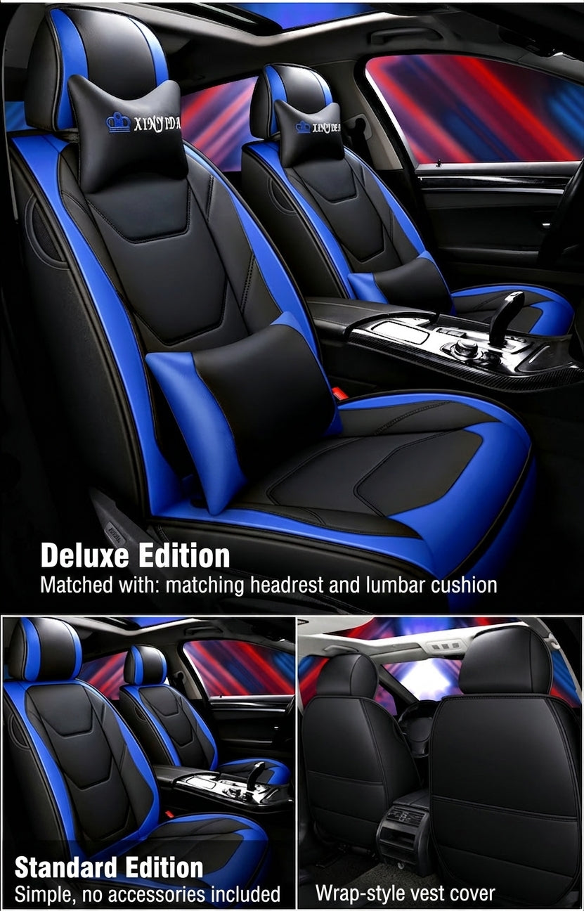 New car cushion leather all-wrap wear-resistant leather car seat cover is suitable for small car SUV car seat cover in all seasons