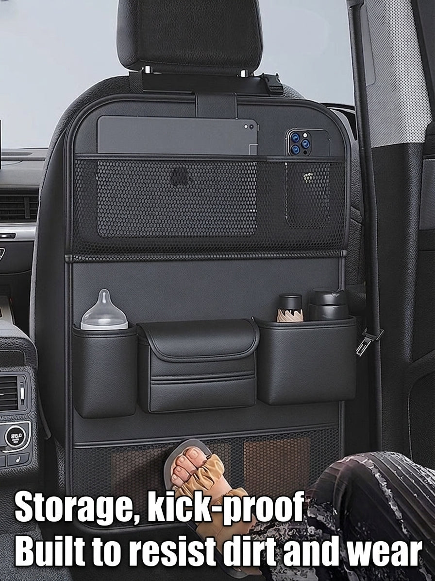 Car seat back, shelf, seat back, storage bag, children's car back seat, folding table, car table, back seat