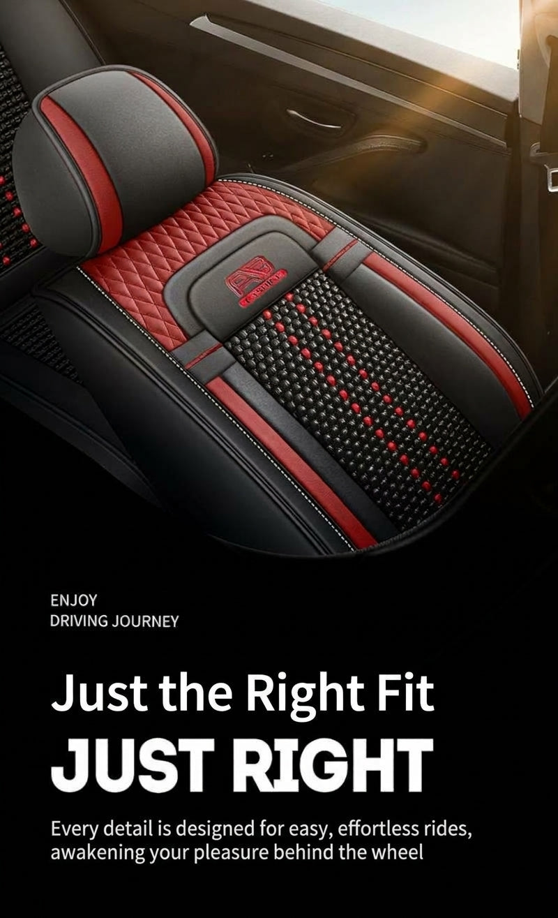 Car seat cushion new all-enclosed special seat cover four seasons universal leather seat cover summer ice silk cartoon seat cushion cover
