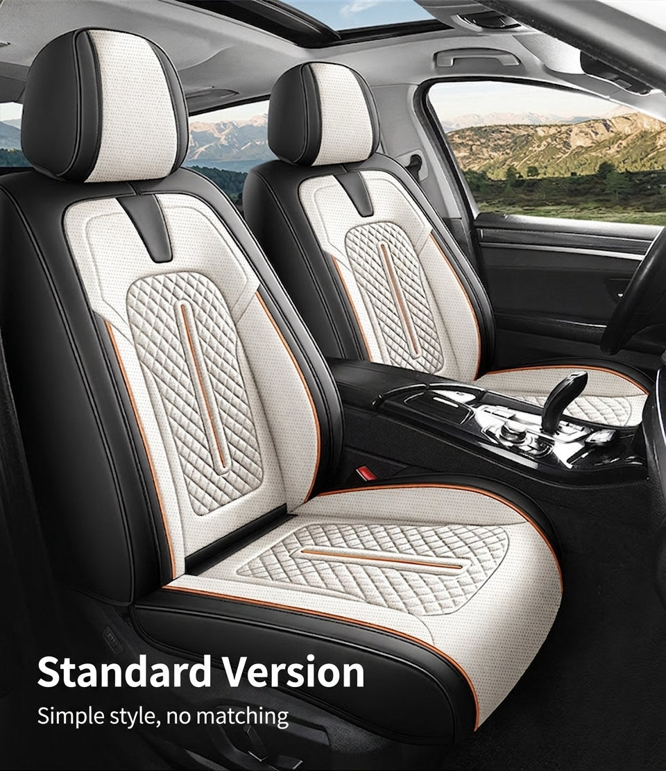 New car seat cushions fully covered, all-season universal seat covers, all five seats, full leather, high-quality seat covers sold directly from the manufacturer