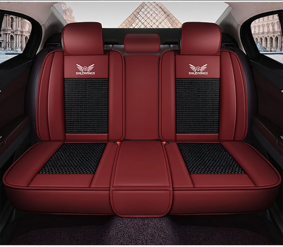 Full-coverage car seat covers for Napa leather car seat cushions, five-seat universal Ice Silk car seat cushions, all-season universal model wholesale