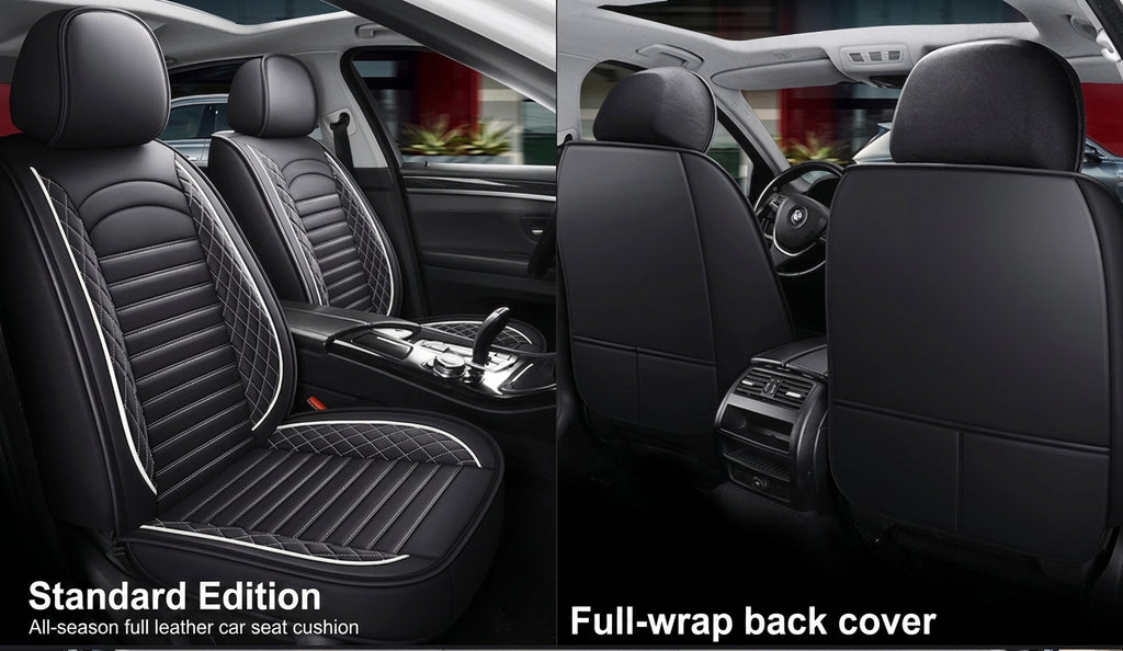 New all-season universal cartoon car seat cushion wholesale, premium feel, full leather, full coverage for small passenger car seat cushions