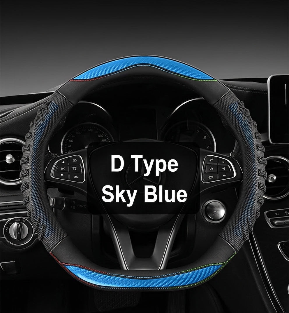Four-season universal honeycomb sports handlebar covers, steering wheel covers, anti-slip modification covers, cross-border Douyin one-piece dropshipping