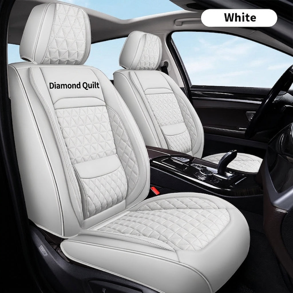 2025 new all-leather fixed lumbar wing Nappa leather car cushion all-season universal full-enveloping seat cover
