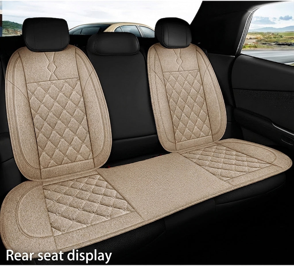 Cross-border bestselling car seat cushions, dirt-resistant, wear-resistant leather car seat cushions, all-season breathable full-coverage universal car seat cushions
