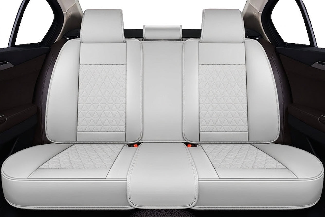 2025 new all-leather fixed lumbar wing Nappa leather car cushion all-season universal full-enveloping seat cover