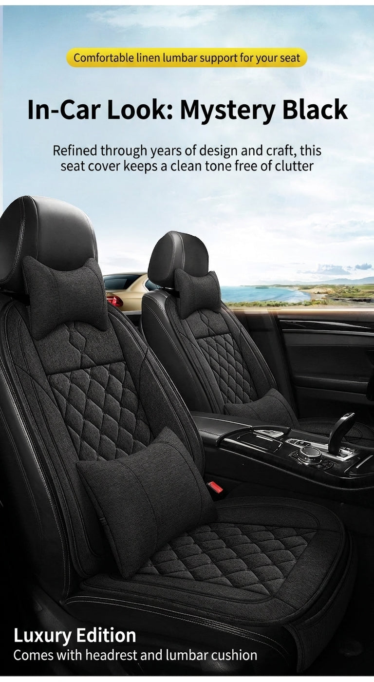 Cross-border bestselling car seat cushions, dirt-resistant, wear-resistant leather car seat cushions, all-season breathable full-coverage universal car seat cushions