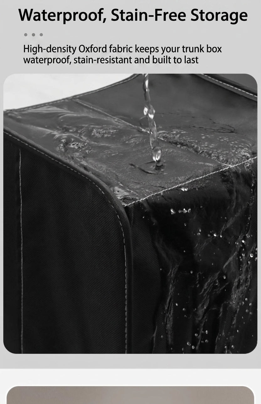 Car trunk storage box, cross-border trunk folding multifunctional Amazon bestseller, self-driving touring in-car storage box