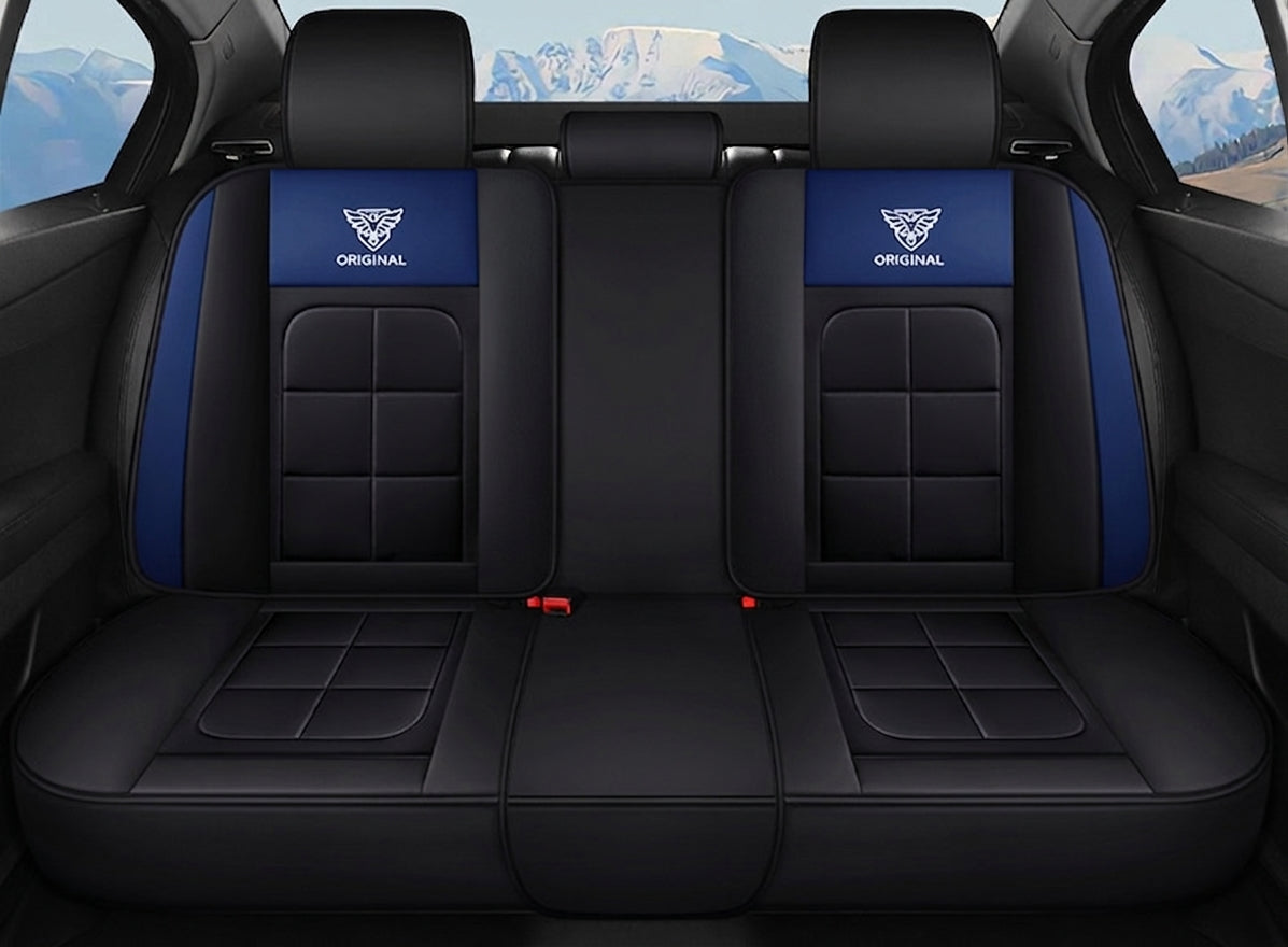 The five-seater car seat cushion is fully surrounded by the all-season universal leather seat cover, which is wear-resistant, dirt-resistant and breathable